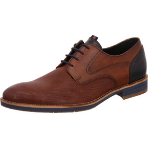LLoyd feiner herrenschuh braun leder mit blauer Sohle