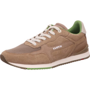 Lloyd egilio Herrensneaker beige mit heller Sohle