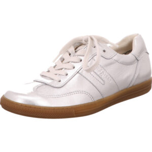 Paul Green Damen sneaker silber mit gum sohle