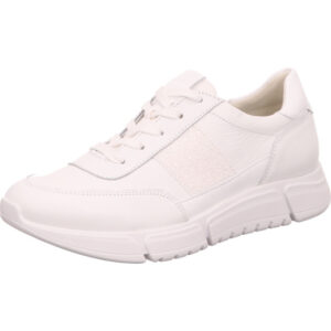 Paul Green Damen Sneaker komplett weiß mit sportlicher Sohle