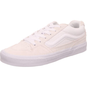 Vans Caldrone Halbschuh weiß beige mit weißem Vans Streifen
