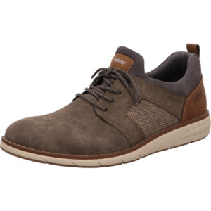 Rieker Herren Halbschuh hellbraun mit heller Sohle