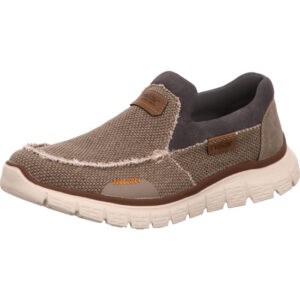 Rieker HerrenSlipper stoff mit heller Sohle