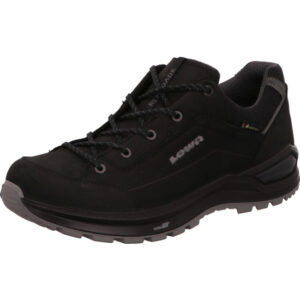 Lowa Renegade EVO GTX Herrenschuh tief schwarz mit schwarzer Sohle