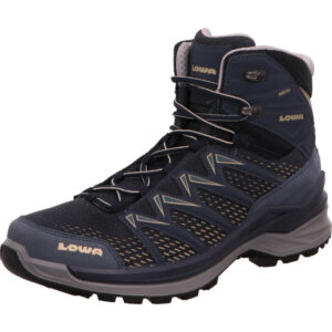 Lowa Innox Pro GTX hoch blau kombi mit dunkler Sohle mit gore-tex