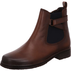 Gabor Stiefelette braun mit schwarzer Sohle