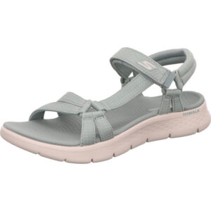 Skechers Go walk flex Damen Sandale rütkis mit Heller Sohle und einem Klett