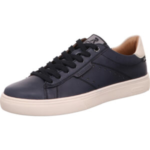 Rieker Clarino Herren Halbschuh blau mit heller Sohle