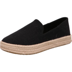 Toms slip in schwarz mit beiger Sohle