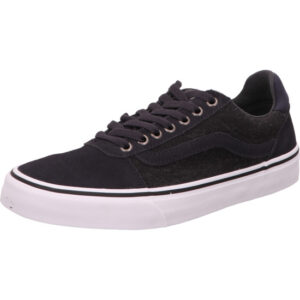 Vans ward Deluxe Halbschuh dunkelgrau  mit weißem Vans
