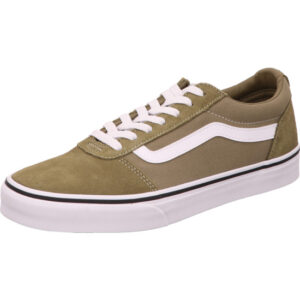 Vans ward Halbschuh beige mit weißem Vans Streifen