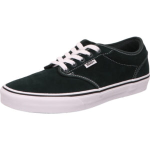 Vans Atwood Halbschuh leder schwarz mit weißer Sohle