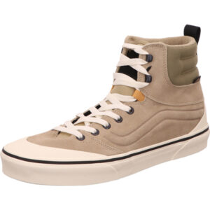 Vans Ashwood Hi hoher Schuh in der Farbe beige mit heller Sohle
