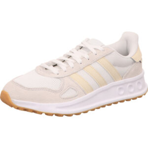 Adidas Run 84 Sneaker weiß mit beige Streifen