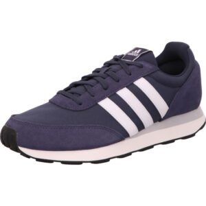 Adidas Run 60s 3.0 Sneaker blau mit weißen Streifen und heller Sohle