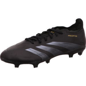 Adidas Predator Stollen Fußballschuh schwarz und schwarzen Streifen