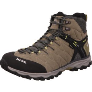 Meindl Mondello Mid gtx hoher Herren Wanderschuh naturfarben mit gelb und schwarz