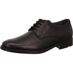 LLoyd Davenport feiner herrenschuh schwarz leder