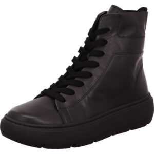 Gabor Stiefelette Damen schwarz mit schwarzer Sohle
