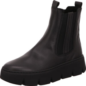 Gabor Stiefelette Damen schwarz mit schwarzer Sohle