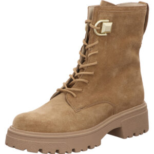 Gabor Stiefelette Damen braun mit beiger Sohle