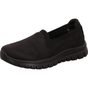 Skechers graceful Damen halnschuh slipper ganz schwarz