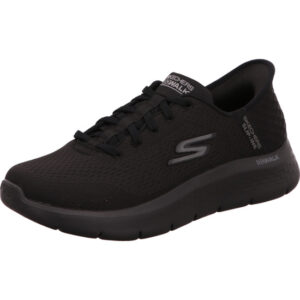 Skechers Go walk Herrenhalbschuh schnürer komplett schwarz