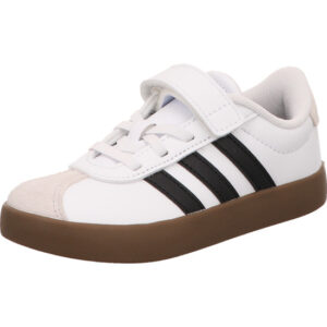 Adidas VL Court 3.0 Kindersnaeker weiß mit einem Klett oben