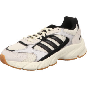 Adidas Crazy Chaos Sneaker beige silber mit schwarzen Streifen und heller Sohle