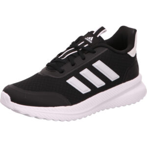 Adidas Kinder Sportschuh X plrpath K schwarz mit weißer Sohle