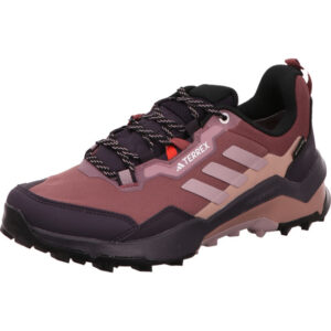Adidas Terrex AX 4 Damen Terkkinghalbschuh auuvergine mit rose schwarzer Kappe und Trekkingsohle
