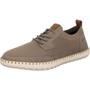 Rieker Herren halbschuh natur stoff mit heller Sohle