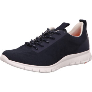 Lloyd Herrensneaker mesh blau mit heller Sohle