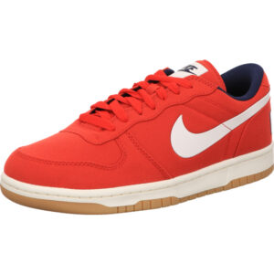Nike Big Low Lux Trendsneaker Farbe rot mit weiss