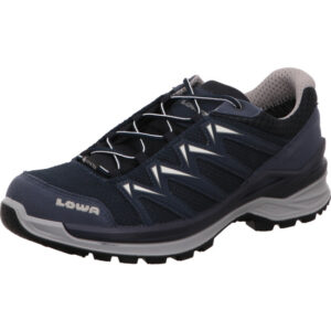 Lowa Innox Pro GTX Herren Sneaker Farbe dunkelblau mit grauer Sohle mit gore-tex