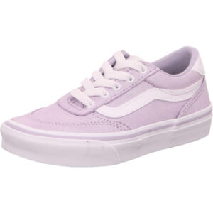 Vans Kinderschuh brooklyn LS  lila mit weißem Vans streifen