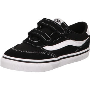 vans kinderschuhe schwarz zweier klettverschluss