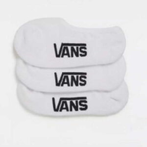Vans dreier set weiße Sneaker socken mit schwarzem Vans Logo