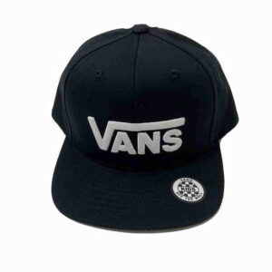 Vans Drop V Basballcap schwarz mit weißem Vans Logo