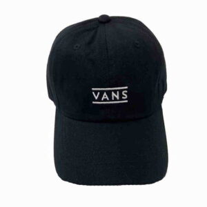 Vans Half box Basballcap schwarz mit weißem Vans Logo