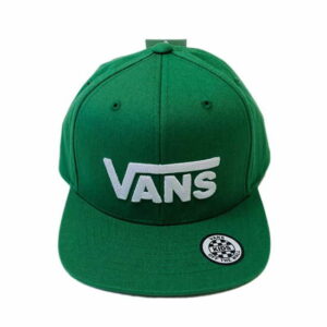 Vans Droß VII Baseballcap grün mit weißem Vans Logo
