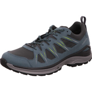 Lowa Innox Evo II GTX Herrenschuh tief petrol schwarz kombi mit grauer Sohle mit gore-tex
