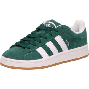 Adidas Campus 00s Sneaker grün mit weißen Streifen und heller Sohle