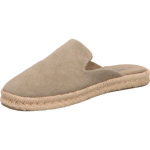 Toms slip in hinten offen beige mit brauner Sohle