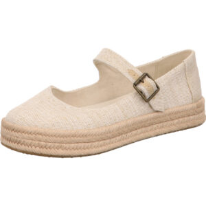 Toms Sandalette beige mit Schnalle und beiger Sohle