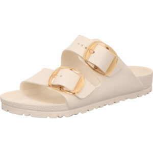 Birkenstock Arizona Big Buckle zwei große Dornchnallen Farbe Offwhite EVA