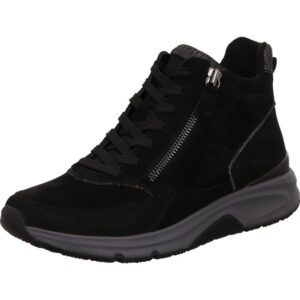 Gabor Comfort Samtch/ Nubuk Damen Stiefeletten Mehrweite