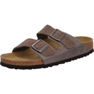 Birkenstock Arizona leder braun grau verschiedene Lederarten