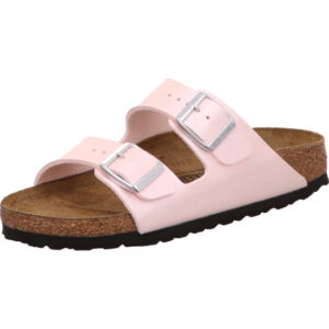 Birkenstock Arizona zwei Schnallen rosa Material Birkoflor