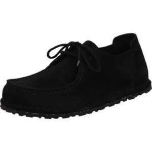 Birkenstock Utti Halbschuh Mokassin für Damen schwarz Schnürer